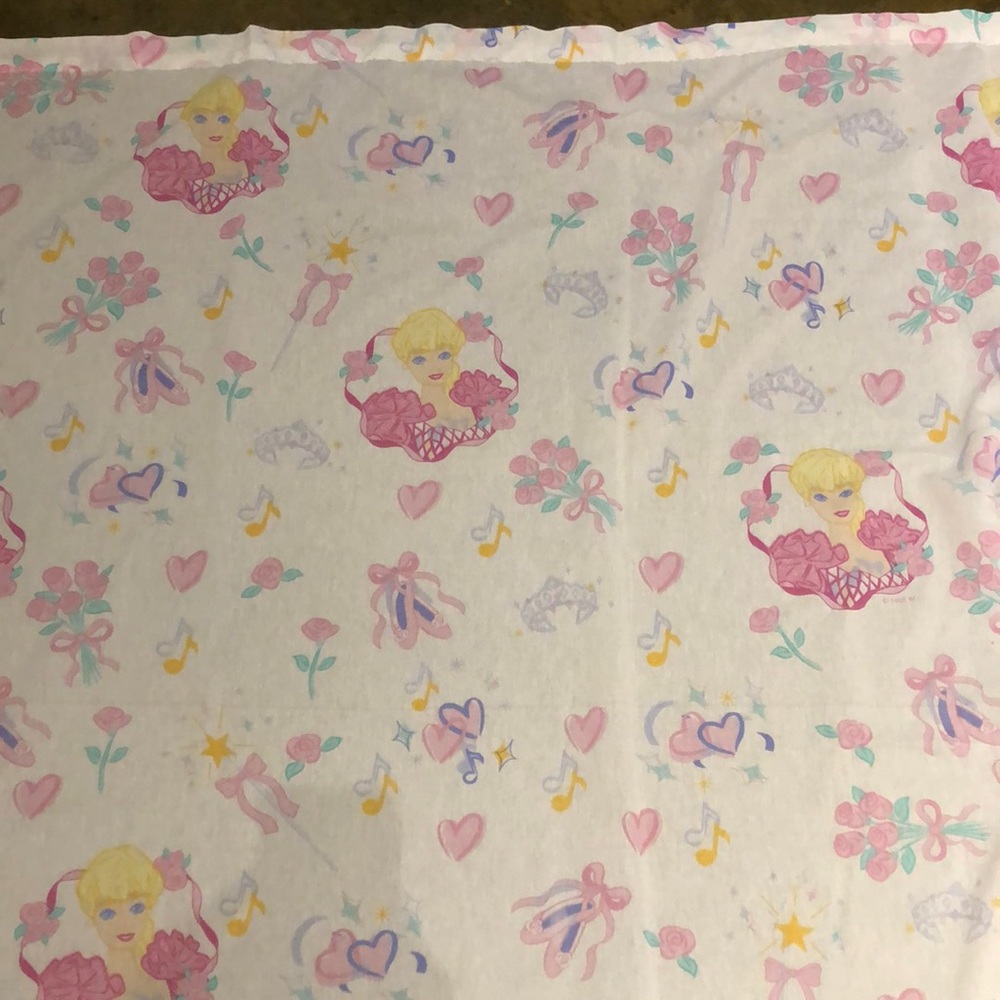 Vintage Barbie style curtain